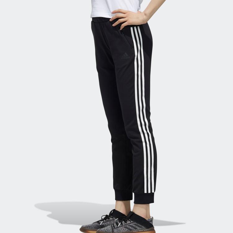adidas Женские 3D леггинсы Originals с Трилистником и тремя полосками, черные DY8696