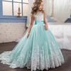 Childrens Princess Dress With Lace Patchwork For Girls