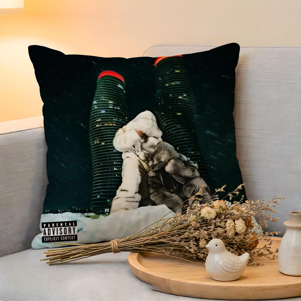 Cushion Cover Linen SkinFriendly Soft Decorative Case For Sofa Home Decor Hot Singer PPARTYNEXTDOOR Pillow cover