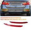 1Pair Car Rear Bumper Reflector Panel Trim 63147285745 For BMW 3 Series F31 Estate 2011-2015 316I 320I