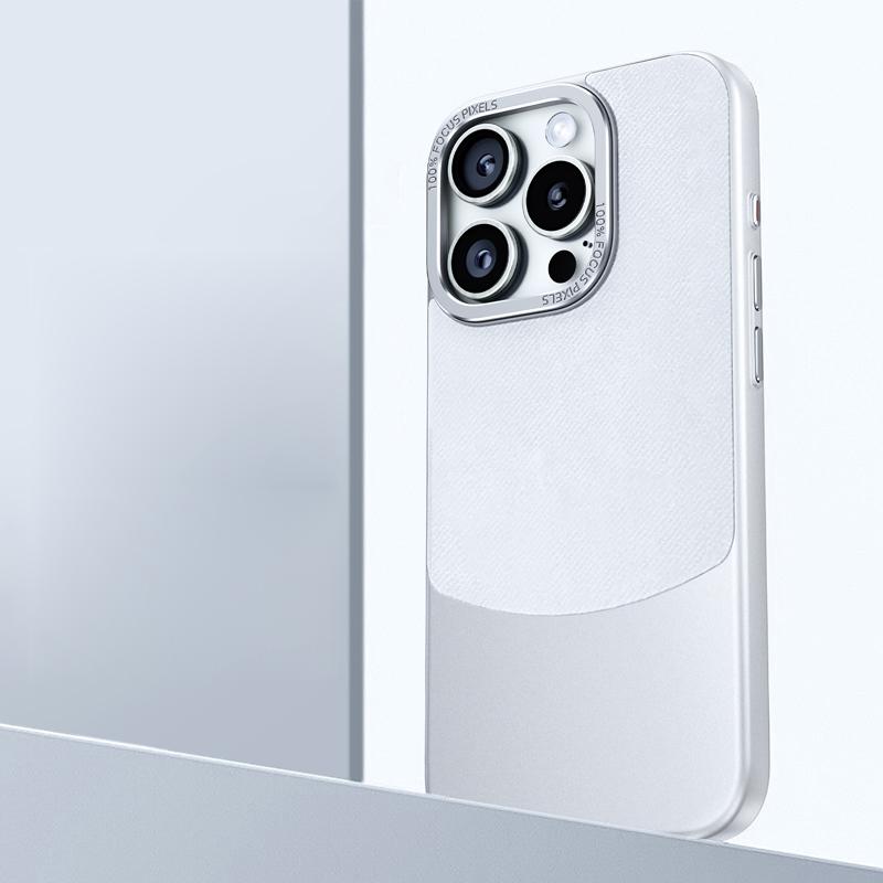 Фланелевой кожаный противоударный чехол для телефона для Huawei Mate 60 50 Pro 40 iPhone 15 14 13 Pro Max 12, чехол для ПК, гибридный металлический каркас