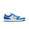 (w) Downtown Leather Sneakers White Cobalt Blue