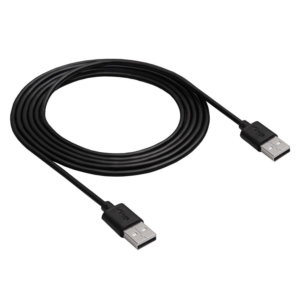 Akyga Ak-Usb-11 Extension Cable 2X USB A 2.0 Male-Male Plug Cable 1.8