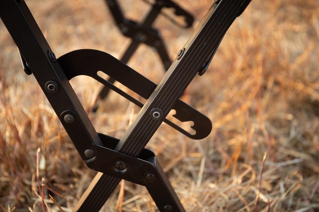 Подставка для охладителя Simpleme, алюминиевая, грузоподъемность 100 кг, подставка для кемпинга, черная, легкая, с регулировкой на 3 уровня, складная, простая