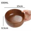 Wooden Bowls Jujube Wood Children Baby Adults Small Soup Bowls Solid Wood Salad Bowls Retro Household Tableware