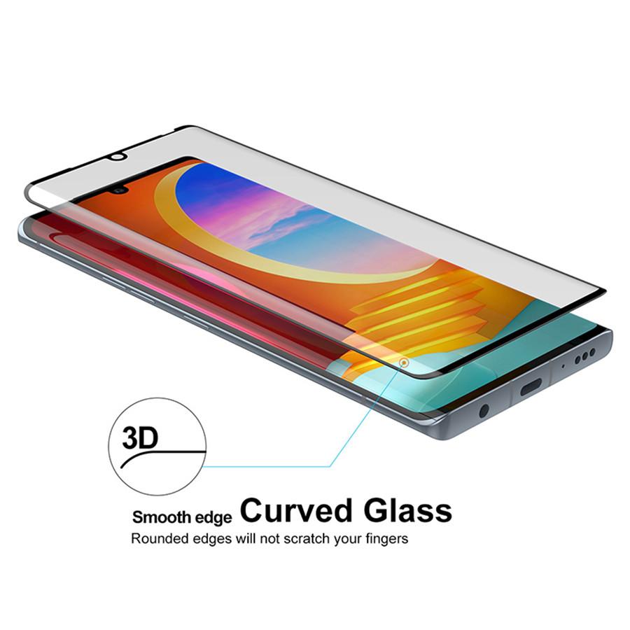 Для LG Velvet 5G Чехлыбудут 3D Изогнутый край Закаленное стекло Пленка Защитная пленка для экрана