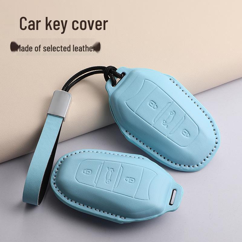 Peugeot Key Cover for 408X, 2008/4008/5008, Purple Textured for 508Lphev/408.