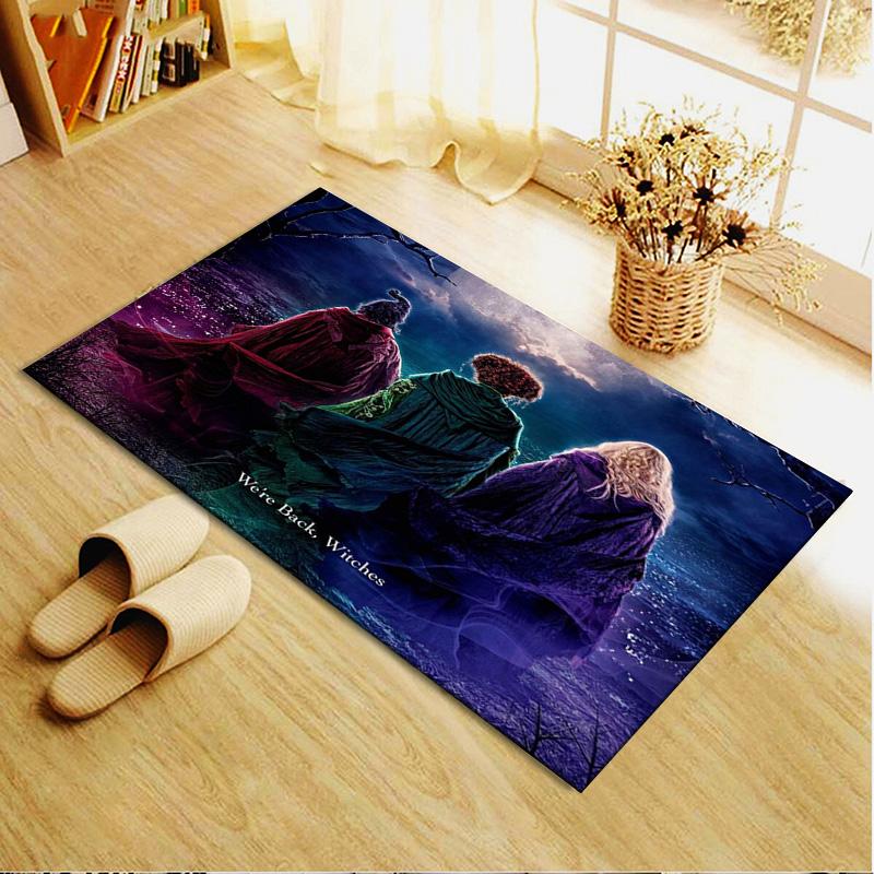 Hocus Witch Carpet Rug for Living Room Bedroom Home Sofa Decoration,Kids play Non-slip Floor Mat