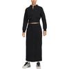 Nike Женский укороченный топ с молнией на половину Sportswear Tech Fleece HJ1032-010
