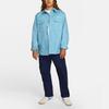 Nike Shirts Men's Haze Blue Pointed Collar Moderate Other (Unisex) Shirts DQ6288 494