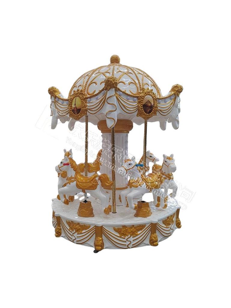 Large Outdoor Children’s Carousel with Flying Chairs - Amusement Park Merry-Go-Round