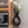 Abstract Hand Ceramic Vase Modern Minimalist Body Art Hand Shaped Floral Plants Holder Container Home