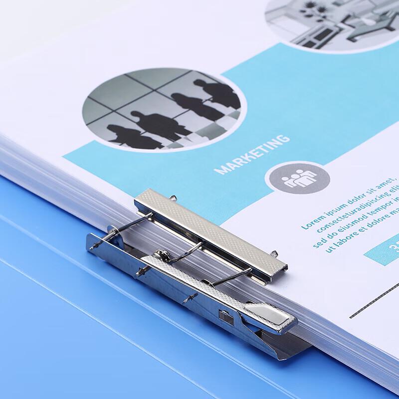 A4 Double Strong Clip File Folders (10-Pack)