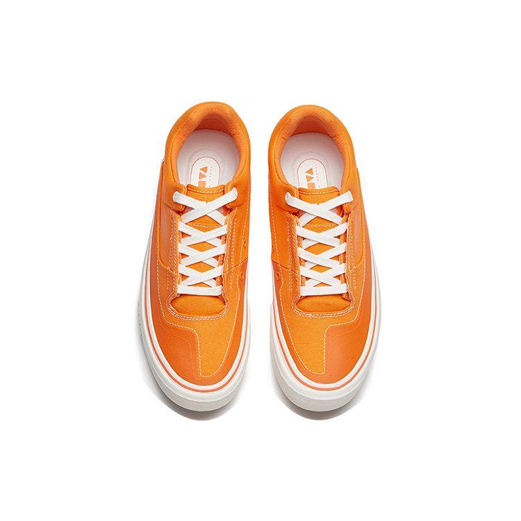 Anta Aoli CVS Нескользящие Износостойкие Низкие Кеды для Скейтборда Женские Кроссовки Закат-Оранжевый 122238014-10
