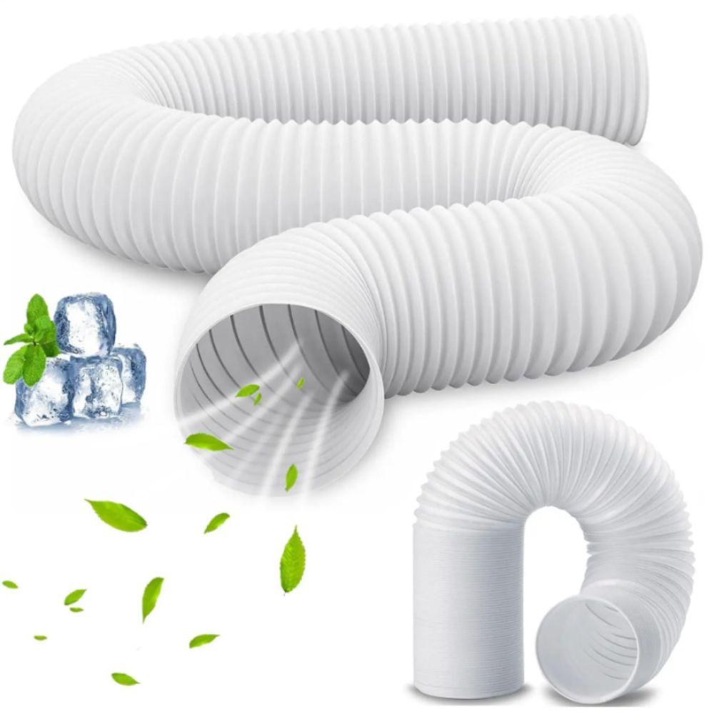 Flexible Hose Portable Ac Hose Connector Extra Long Pipe Air Conditioning Pipe Exhaust Vent