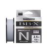 SHIMANO Леска Plasma White ZERO Suspend Nylon Fishing Size White BB-X, 150 м, LA-C55Y, 2.5,