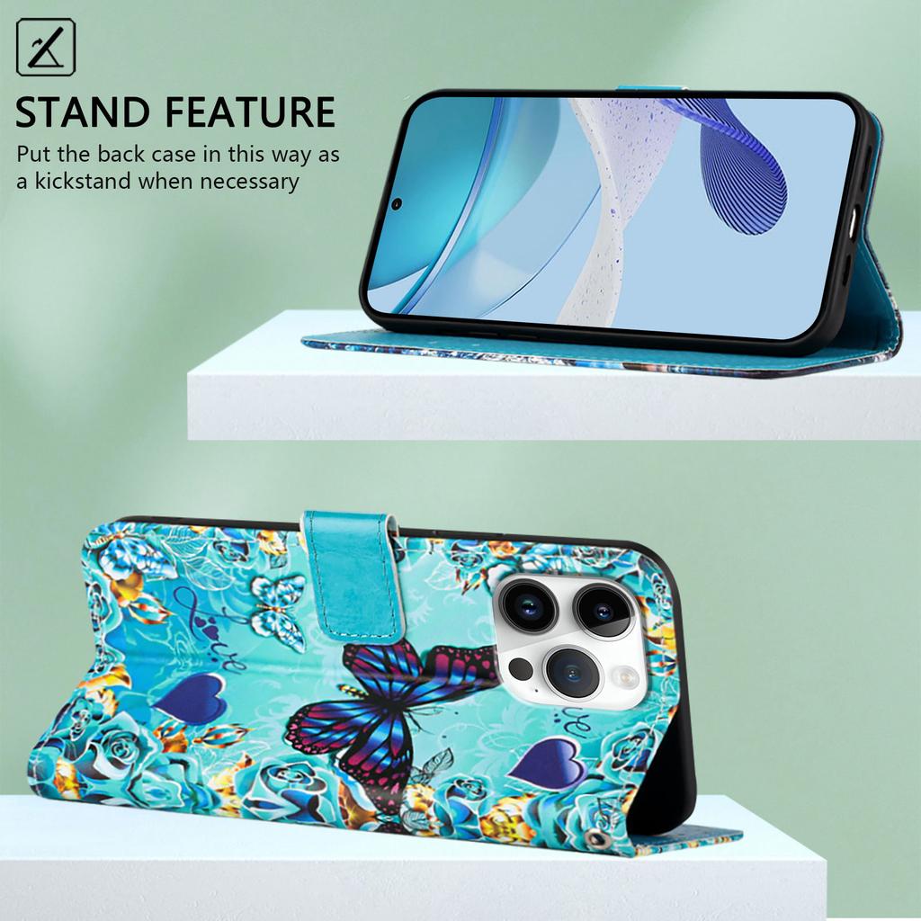 Магнитный противоударный чехол из искусственной кожи с узором «Бабочка» для iPhone, Samsung, Huawei, Xiaomi, Vivo, Oppo, Moto, Tecno, TCL, ZTE, Infinix, Nokia, itel...Больше