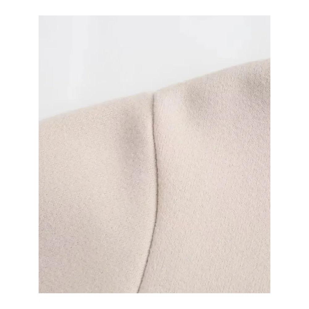 Осень-зима, теплое толстое пальто в стиле пэчворк для женщин, повседневное однобортное пальто с воротником-шарфом, с карманами, женская модная уличная куртка