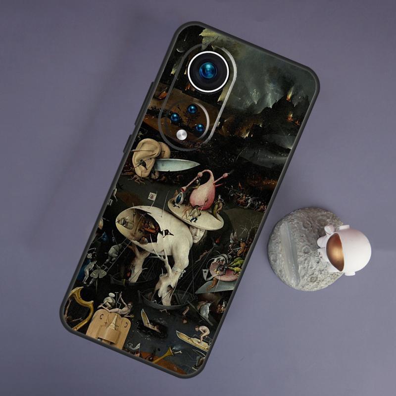 Чехол Hieronymus Bosch Art для Huawei Honor Magic 5 Lite 70 50 X8 X9 a P20 P30 P40 P50 P60 Pro P Smart Nova 9 5T