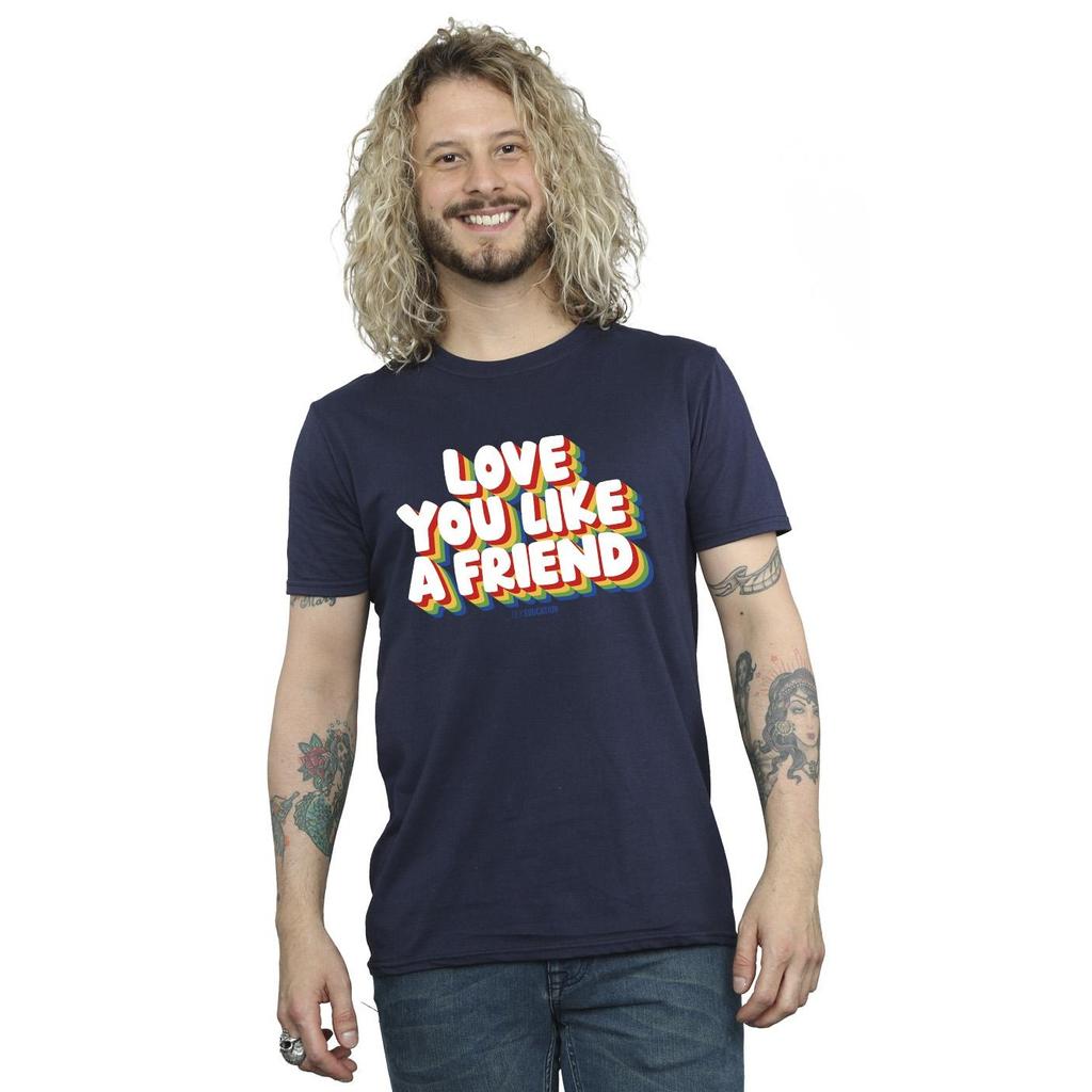 Netflix Mens Sex Education Love Like A Friend T-Shirt