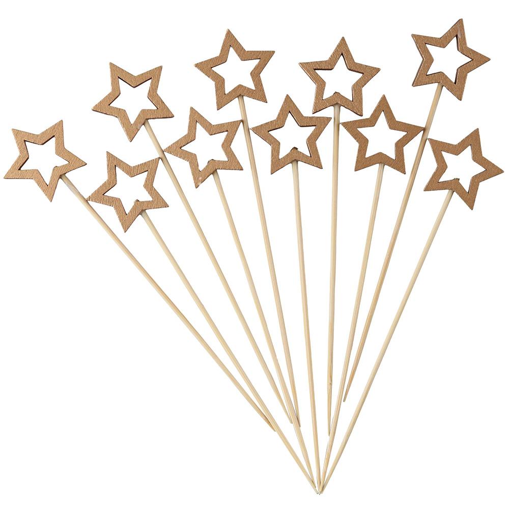 50 Pcs 5.5 Inch Fruit Bamboo Skewers Bamboo Disposable Bamboo Fruit Skewers  Food