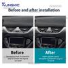 Наклейка на интерьер в стиле карбона для Opel Corsa E X15 2015 2016 2017 2018 2019 LHD RHD Панель интерьера