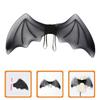 Childrens Party Costume Dress Props Black Bat Wings Kids Fancy Dress Halloween Bat