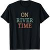 Футболка On River Time в винтажном стиле.