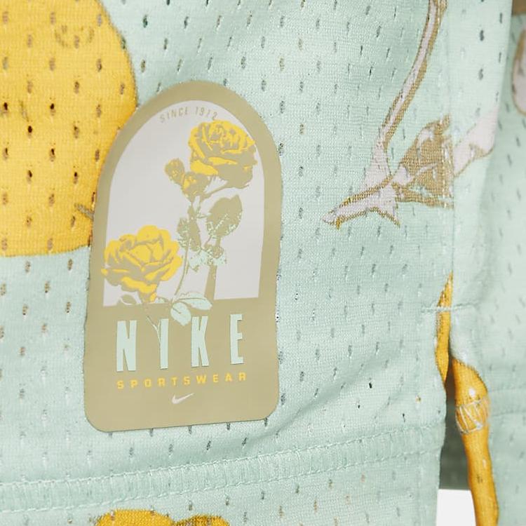 Nike Спортивная одежда Authentics All Over Print Прямые шорты мужские шорты эмалево-зеленые FJ1651-308