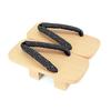 Paulownia Made In Plain Mikamo Koma Saaya Shape [Takeharu] Men's Geta, Two-Toothed Geta, Japan, Wood, Geta, Geta, 3L, Inden,