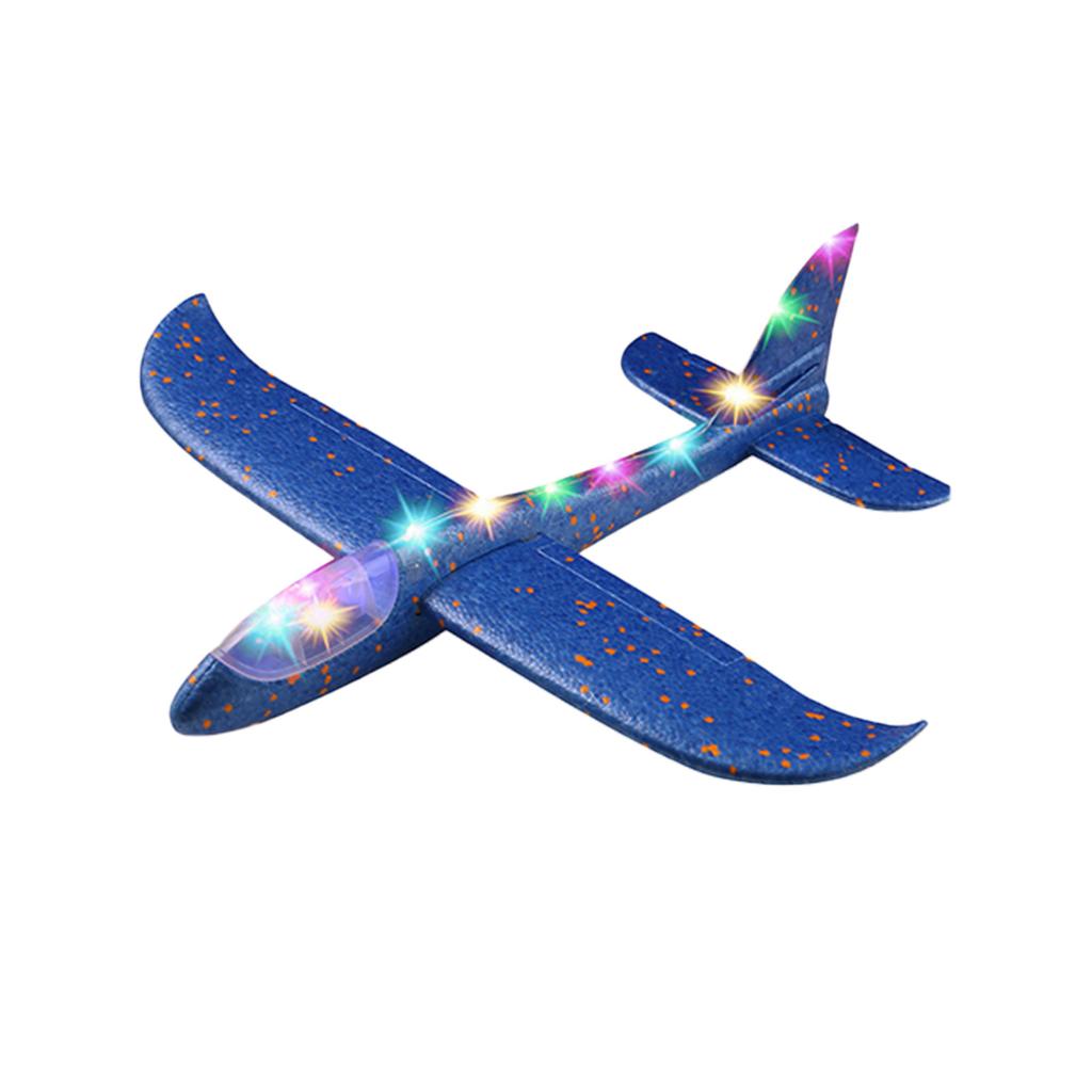 (Precious memory)Foam Throwing Glider Airplane Aircraft Toy Hand Airplane Model