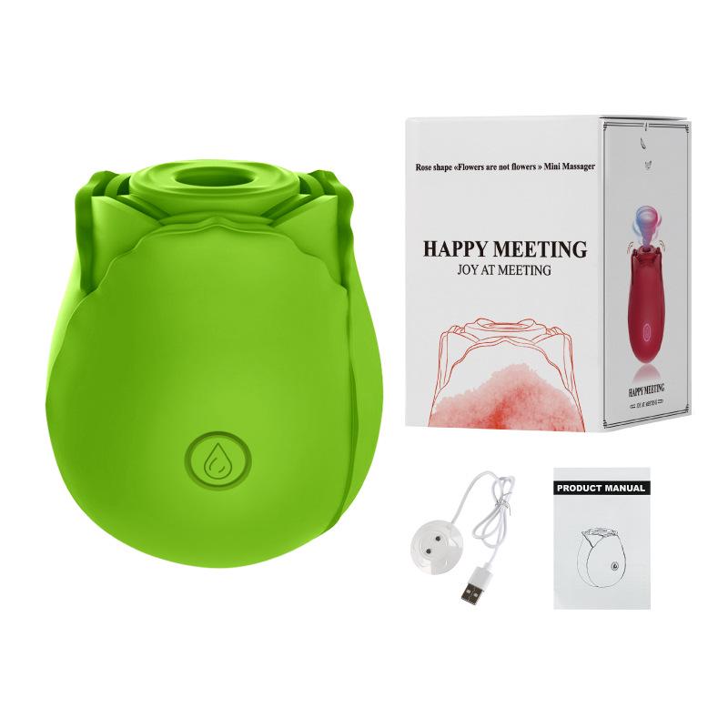 Rose Multi-Frequency Vibration Breast Enhancement and Teasing Device