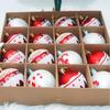 16pcs Plastic Painted Christmas Balls Set 6cm Christmas Tree Pendant  New Year Gifts