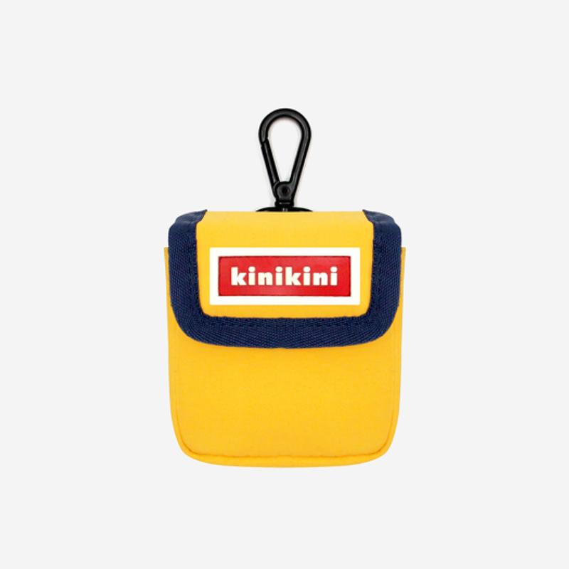 KINIKINI ФИРМЕННЫЙ ЛОГОТИП SUPPLEX ПАКЕТ ДЛЯ КАКАШЕК-ЖЕЛТЫЙ(Попбэк)