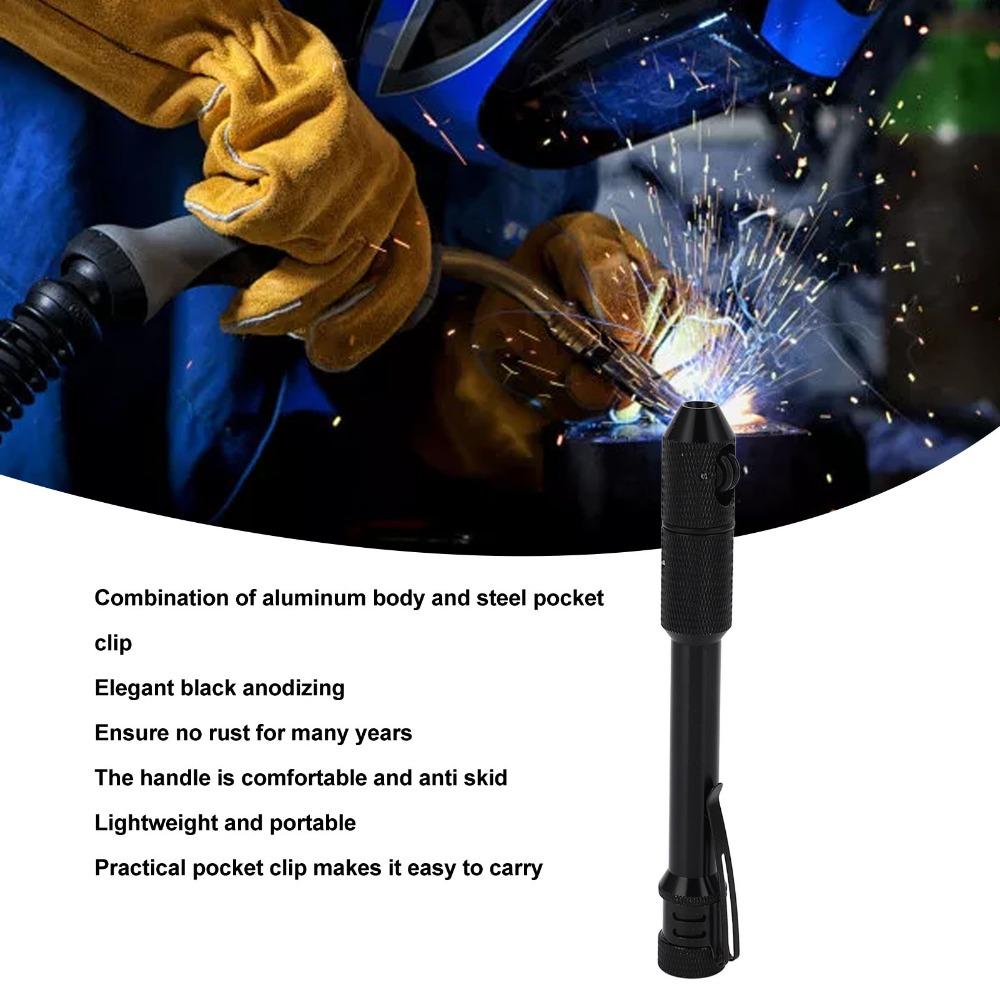 Anti-Skid Handle Wire Feed Pen 1.0mm To 3.2mm Welding Rod Holder TIG Welding Tool  Workshop Use