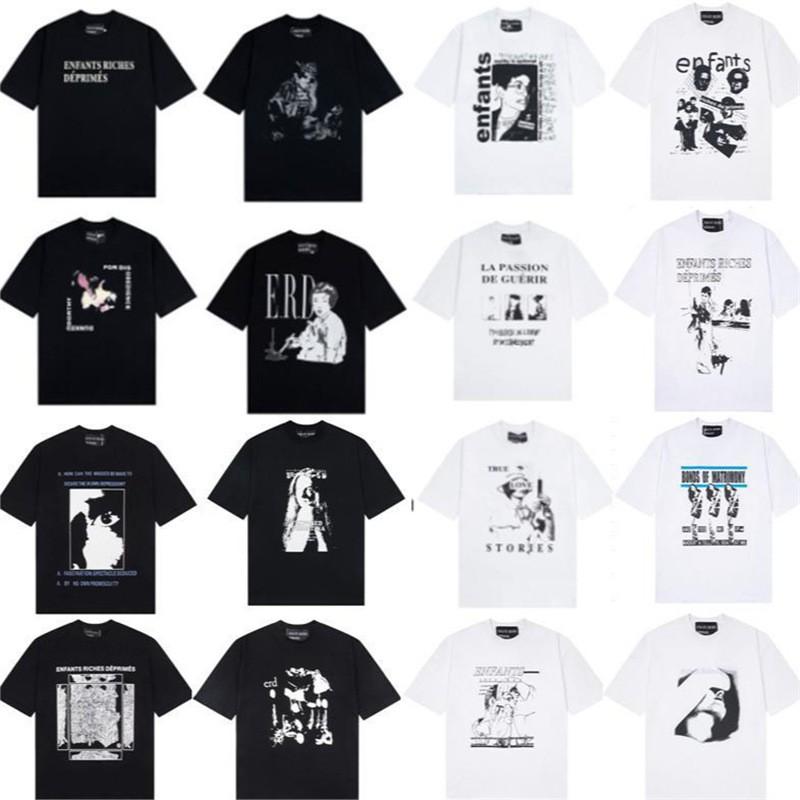2025 Loose Fit Short Sleeve T-Shirt Men Women Cartoon Letter Print Casual Top