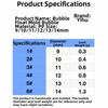 2pcs PP Plastic Slip Bobber Clear Surface Strike Indicator Bobber Fishing Float  Surface Float