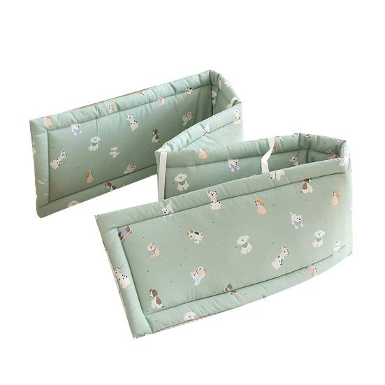 Универсальный бортик для детской кроватки, мягкая защита, дышащий, для детской кроватки, хлопковая набивка, бортик кроватки, боковая стенка манежа, боковая кровать