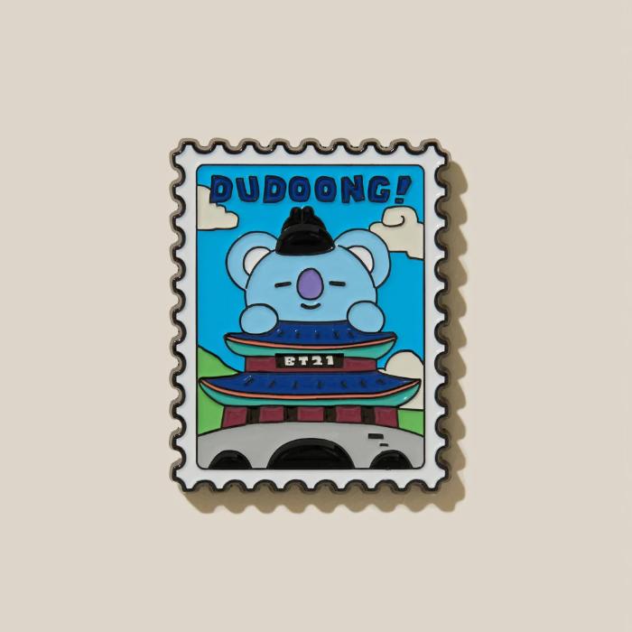 BT21 Металлический магнит 'Издание Сеул' (8 вариантов)