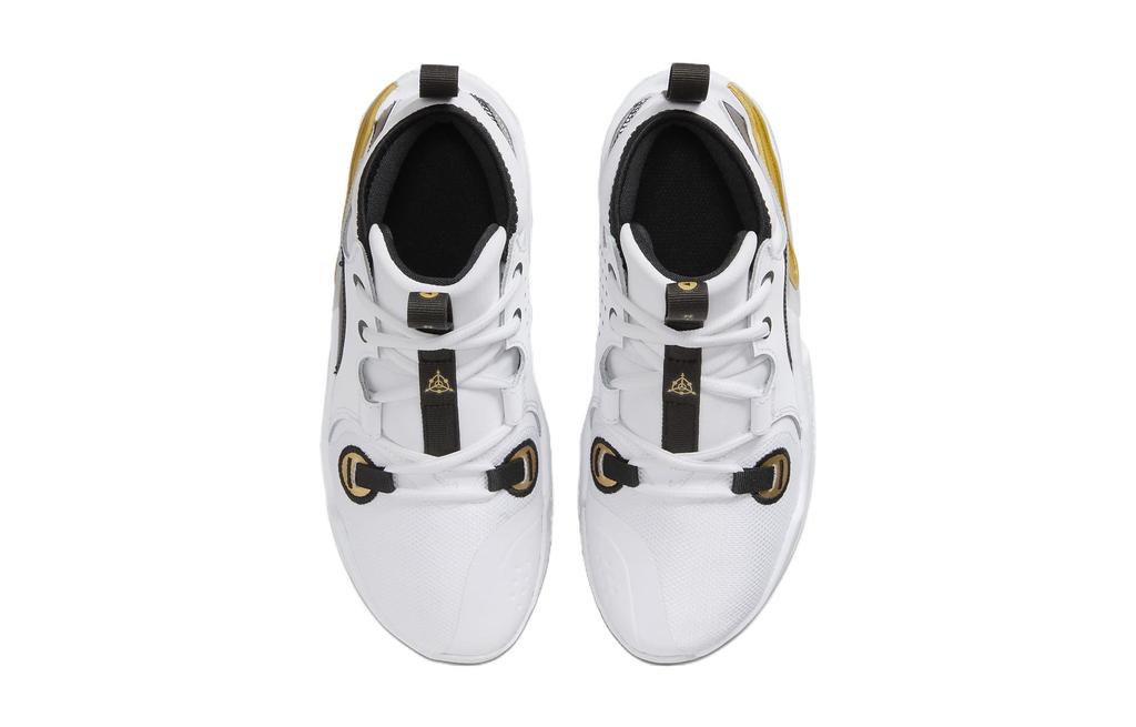 Детские кроссовки Nike Air Zoom Crossover 2 Белый Металлик Золотой (GS) Белый/Черный/Оттенок/Золотой металлик
