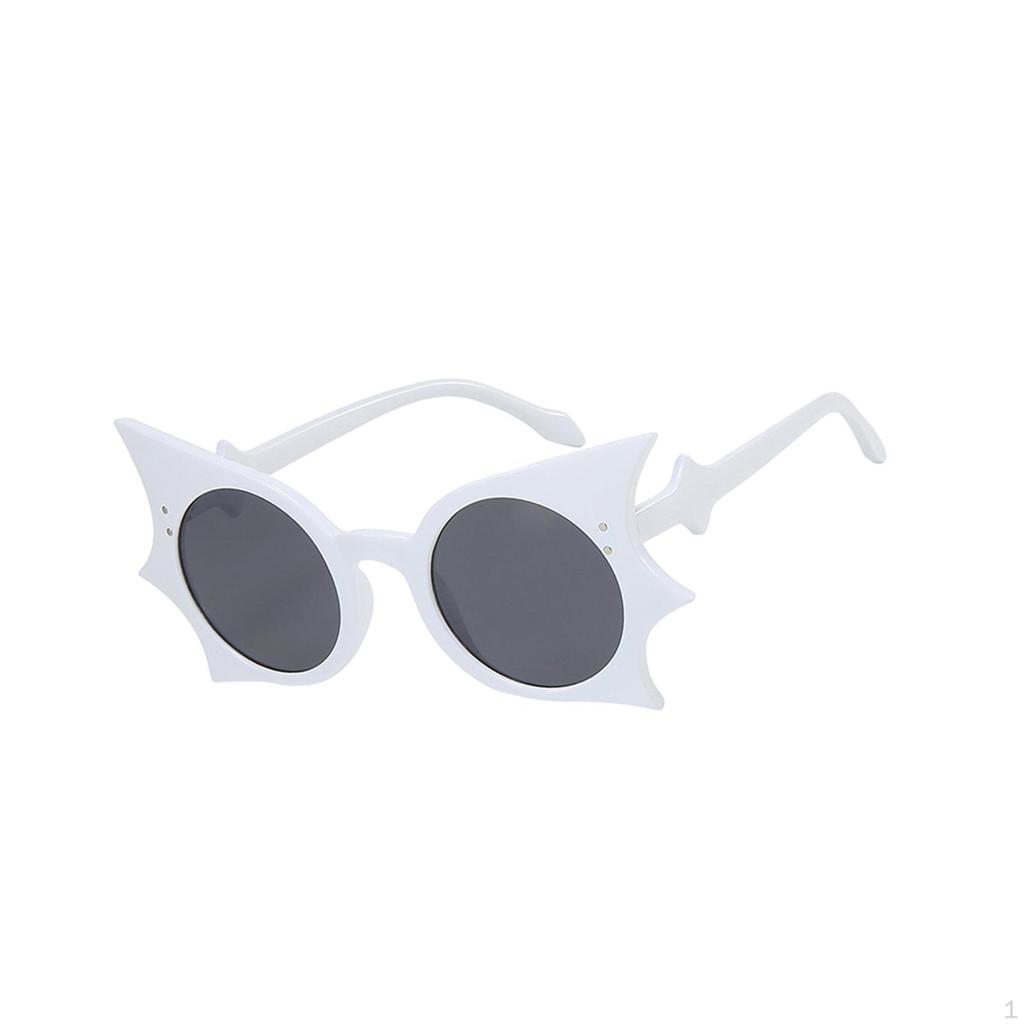 Bat Shape Sunglasses Eyeglasses Lightweight Costume Accessories Irregular Sun Glasses Eyewear for