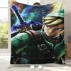 Ретро Z-Zelda Мультяшный Линк Игры Фланелевое Одеяло, Ультра Мягкий Теплый Плюшевый Плед для Дома Спальни Кровати Дивана Походного Пикника Ребенка