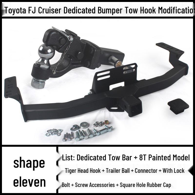 Toyota FJ Cruiser Prado Модифицированный Крюк для Буксировки Прицепа Кронштейн Голова Тигра