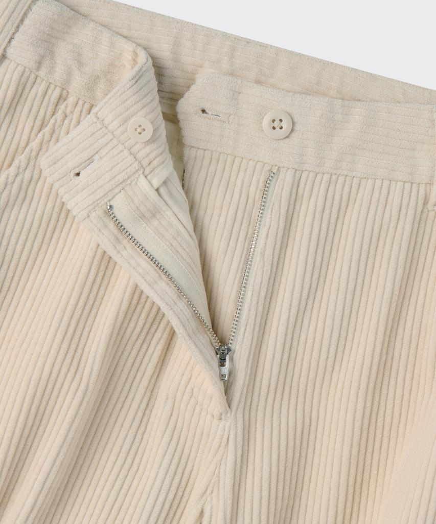 MUSINSA STANDARD WOMAN Women'S Corduroy Wide Cargo Pants [Cream]
