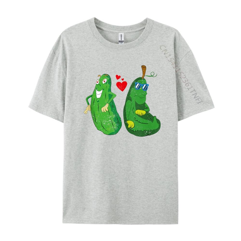 Cucumber Lover Funny Pickle Giftsvegetable Heart Cool Cucumber Lover Funny Sunglasses Pickle Green And White Graphic T Shirt