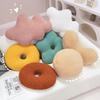 Nordic Style Cloud Donut Throw Pillow Plush Toy Ball Doll Home Sofa Pillow Cushion Doll