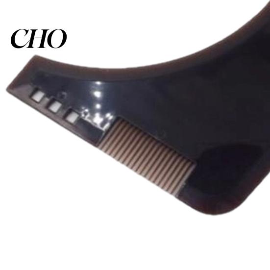 Beard Care Accessory Men Shaper Comb Tool Lineup Guide Professional Facial Precise Shaping Hair Goatee Whisker Styling Trimming Edging Template