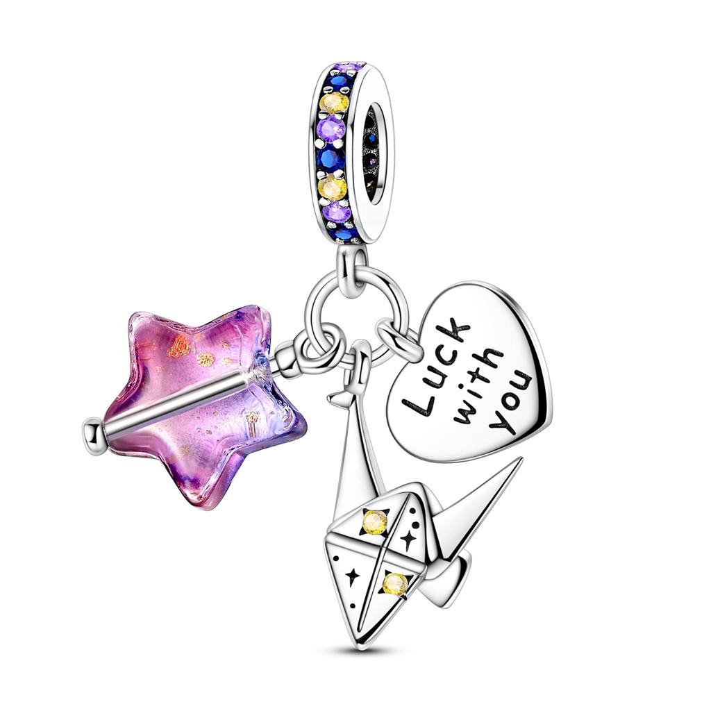 Copper Original Charms Skirt Autumn Cup Beads Fit Bracelet Diy For Woman Jewelry Gift