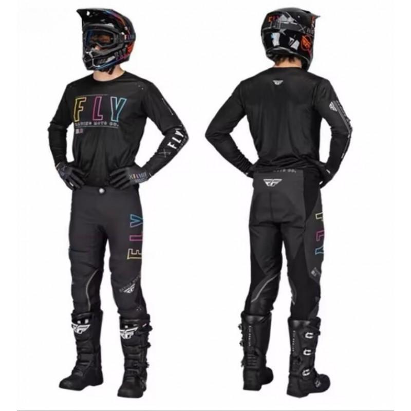 Off-Road Cycling Jersey Set Breathable Quick-Dry Mountain Bike Racing Gear Men Women