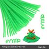 Plush Stick 100pcs Twisting Bar Chenille Stems Wire Pipe Kids Toys DIY Strips Creative Hobby Material Stem Iron Felt Wires